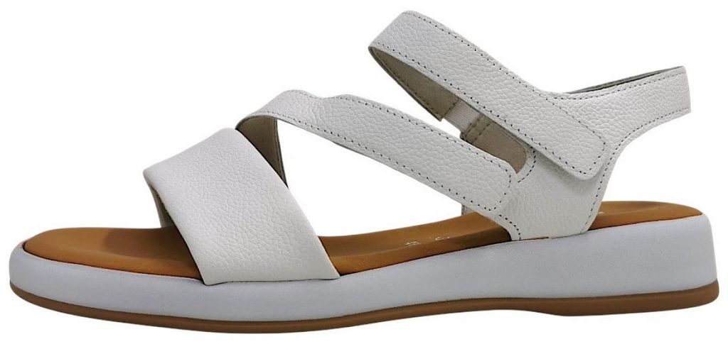 Gabor 82.733 Damen Sandalette - Riemchen Sandalen weiß Produktbild 