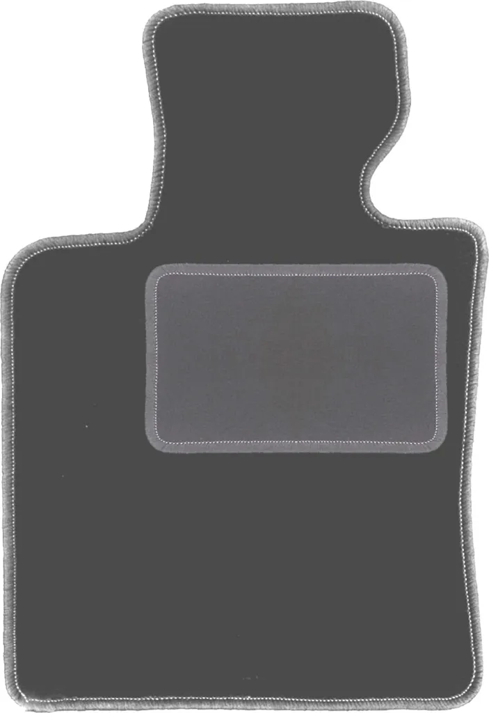 Tappetino conducente in velluto grafite compatibile con BMW 6 G32 GT (2017-, Gran Turismo) – con fissaggi – su misura