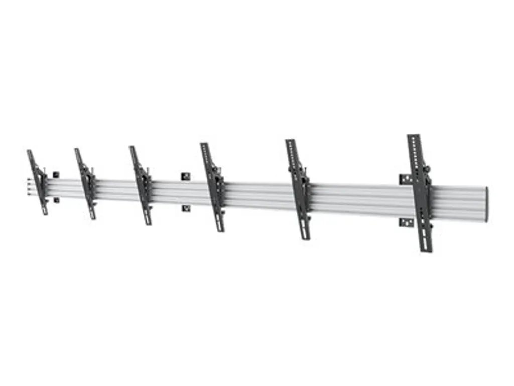 Neomounts PRO NMPRO-WMB3 Support Mural 3 Écrans 32-55 Pouces Noir