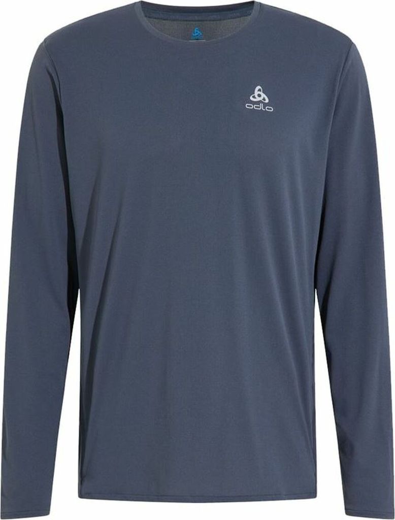 Herren Langarm-T-Shirt Odlo Zeroweight Chill-T Blau - L