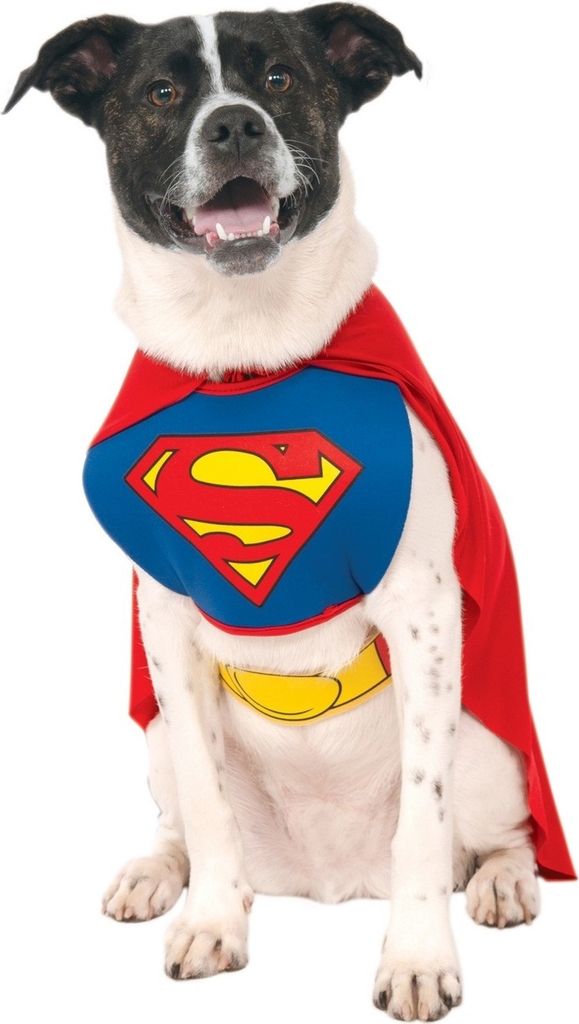 Superman - Hundekostüm BN5869 (XL) (Rot/Blau/Gelb) Produktbild 