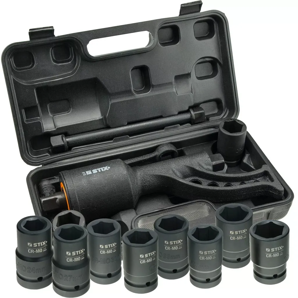 Kit Moltiplicatore di Forza STIX STT-78 8000Nm + Bussole 24-38mm Professional