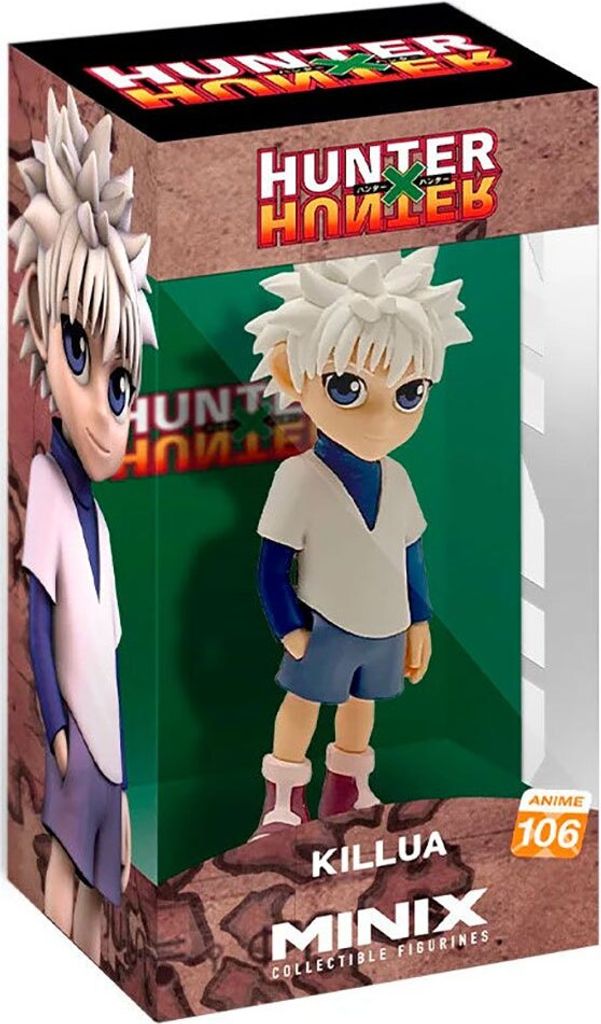 Minix Killua Hunter X Hunter Figur 12 Cm Mehrfarbig  Produktbild 
