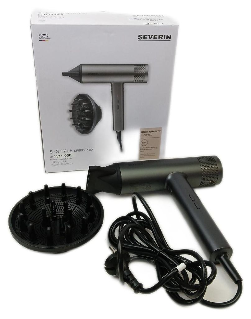 SEVERIN Haartrockner Ionen Diffusor Konzentrator Föhn Produktbild 