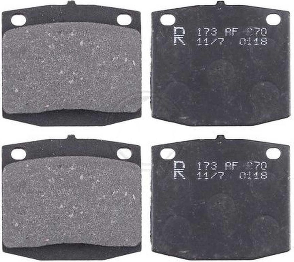 Bremsbelagsatz ohne Verschleißsensor 14,5 mm A.B.S. für NISSAN DATSUN