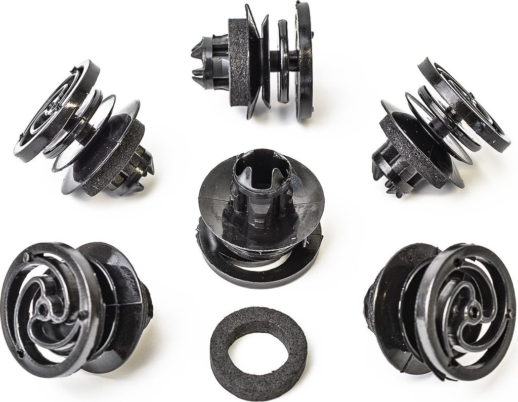 15x Innenverkleidung Befestigungs Clip mit Dichtung für VW Seat Skoda | 3B0868243