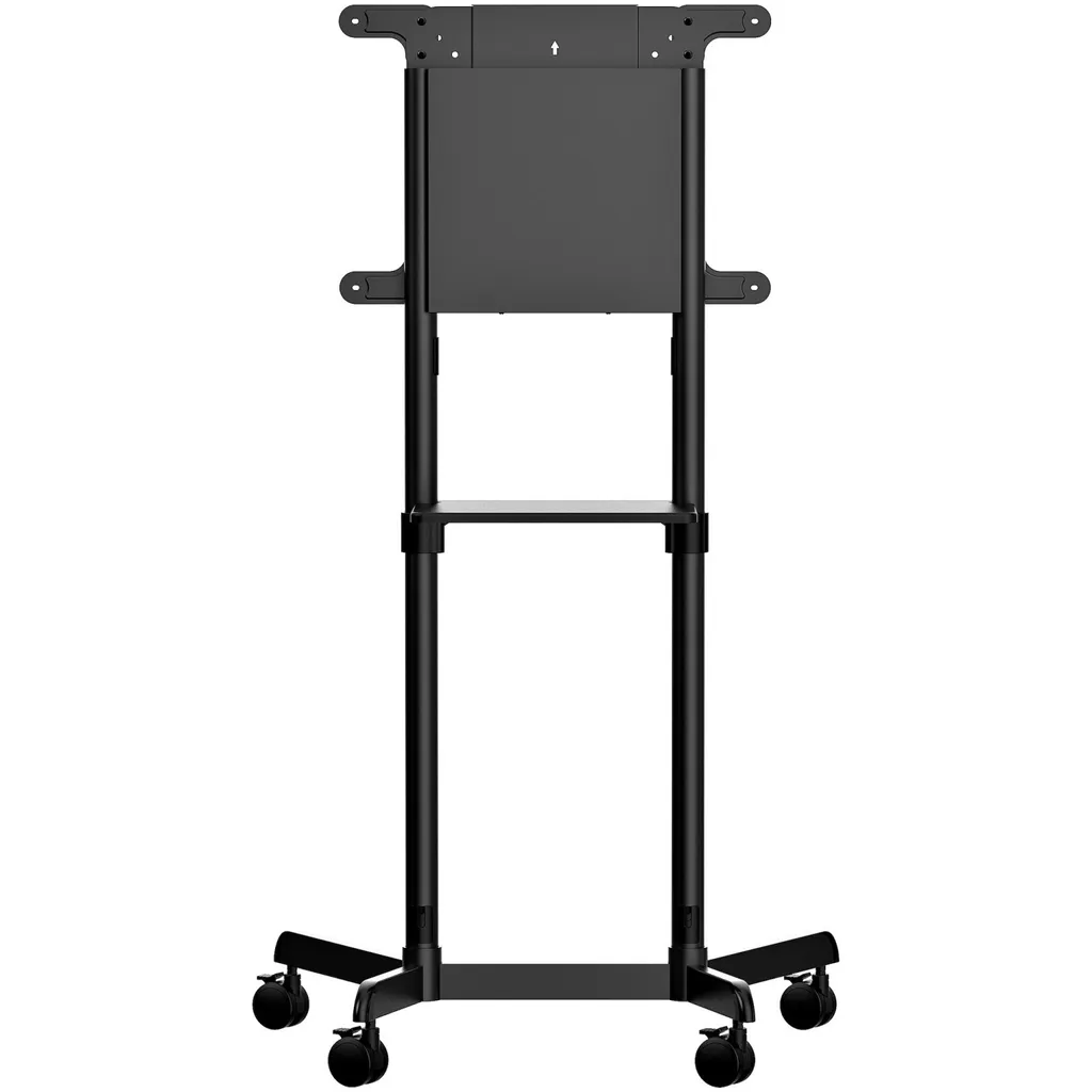 Support TV sur Roulettes : Solution Gain de Place pour Écran Lourd 70 kg - 3