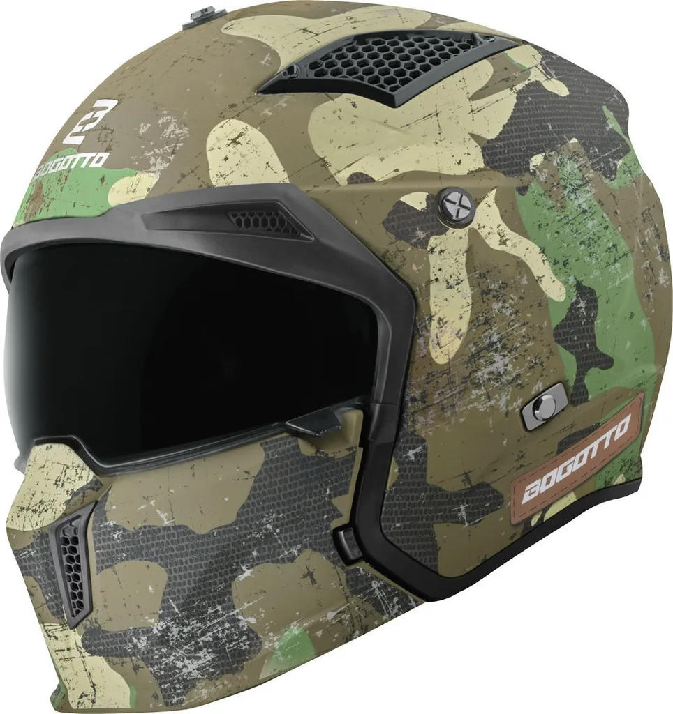 Occasione Bogotto Radic Camo 22.06 Verde Opaco XS - Consegna Rapida
