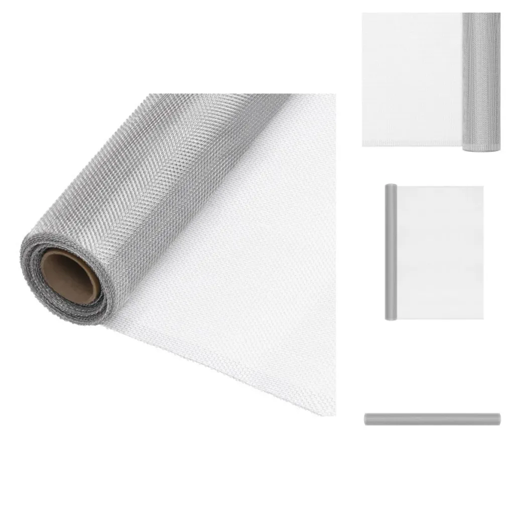 vidaXL Zanzariera in alluminio 80x2000 cm argento - Pannelli di recinzione