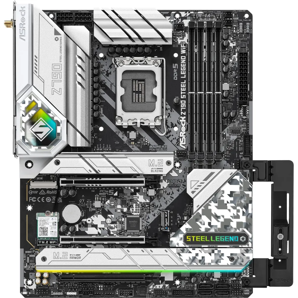 Z790 Steel Legend WiFi ASRock : Finissez-en avec les Lags et la Chauffe