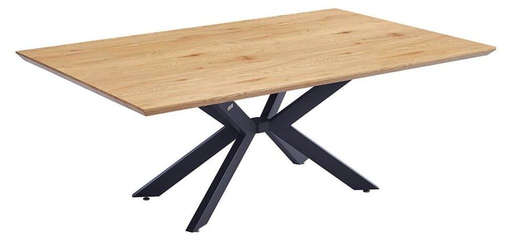 HOME DELUXE Esstisch Eckig AVENCIA inkl. Sternfuß 200 x 120 Produktbild 