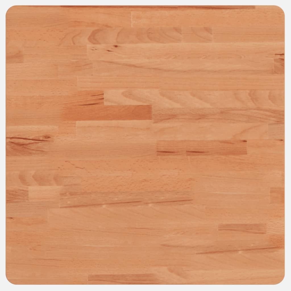 "2026 MODERNE" Tischplatte 50x50x4 cm Quadratisch Massivholz Buche - Tischplatten CC8552700