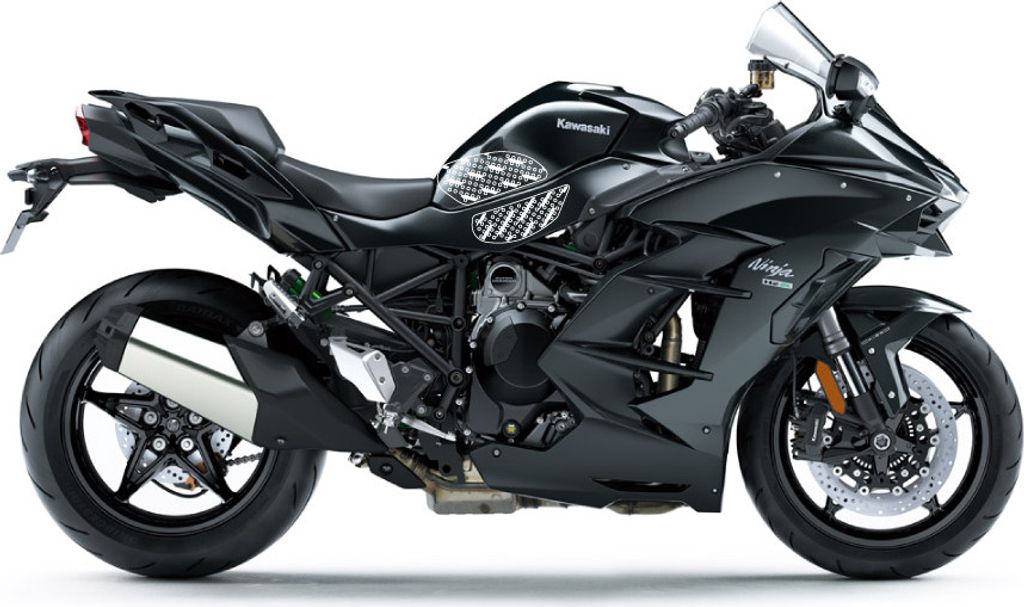 Stompgrip schwarz, Kawasaki Ninja H2 SX, ab 2018- Ninja H2 Produktbild 