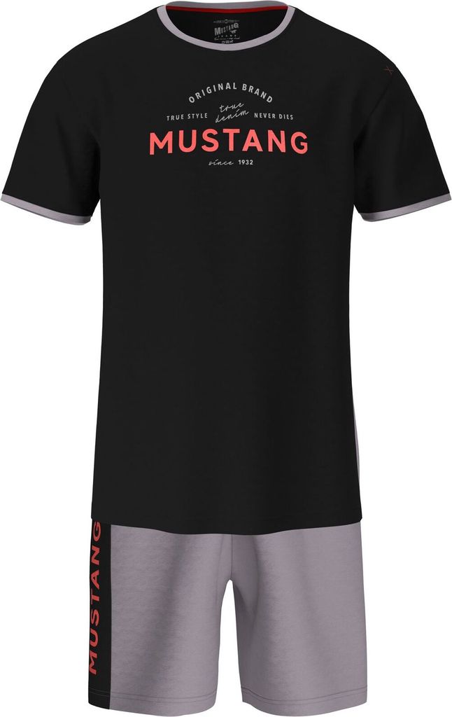 Mustang Short Set Schlafanzug Nachtwäsche Pyjama  STANDARD Produktbild 