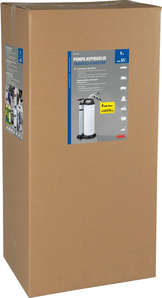 Pompe de transfert de liquides universelle - Siphon manuel multi-usage - 5