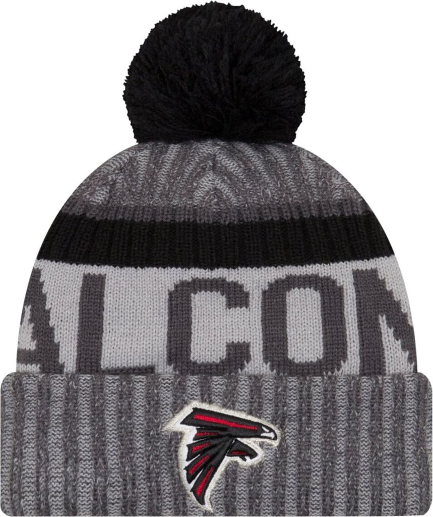 New Era NFL SIDELINE 2017 Bobble Mütze - Atlanta Falcons