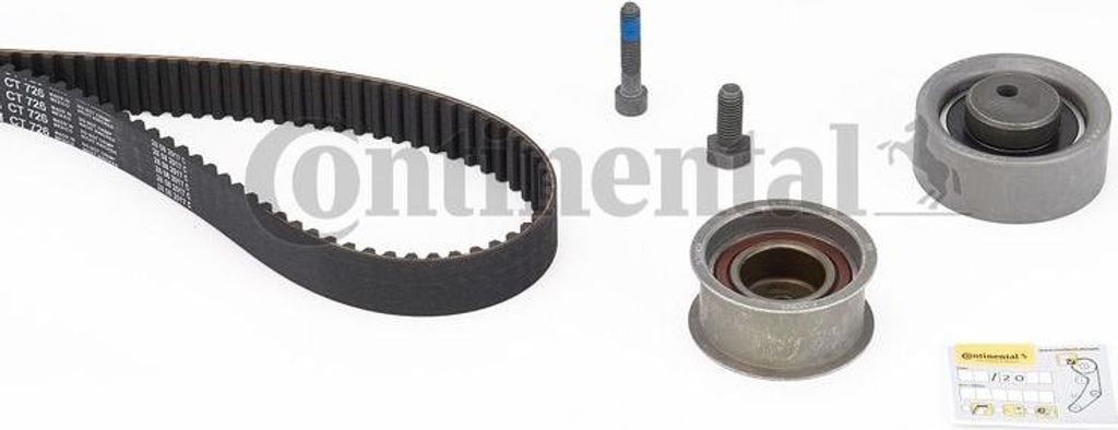 CONTINENTAL CTAM CT726K2 Zahnriemensatz OE 078198119A kompatibel mit A4 8D, A6 4A, A8 4D