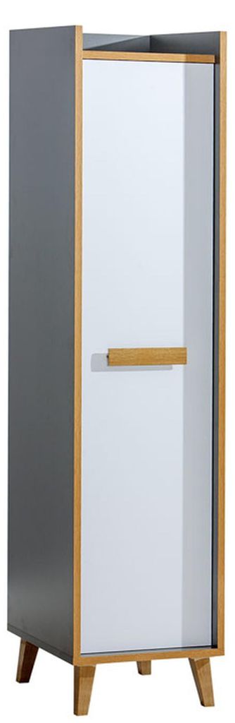 Hochschrank 1 türiger Mehrzweck Schrank Schubladen Wohnzimmer Regal Vitrine Neu