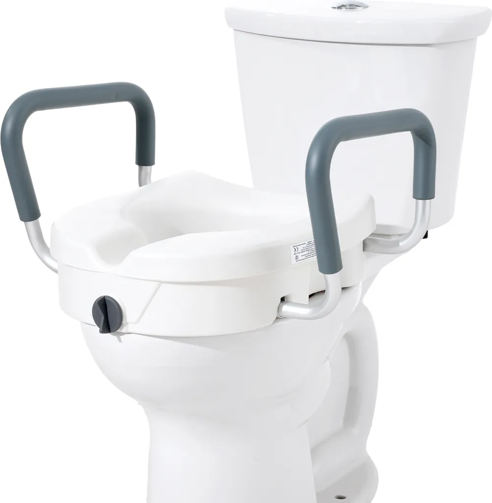 Alzawater SucceBuy Regolabile 5" - Per WC Rotondo e Allungato