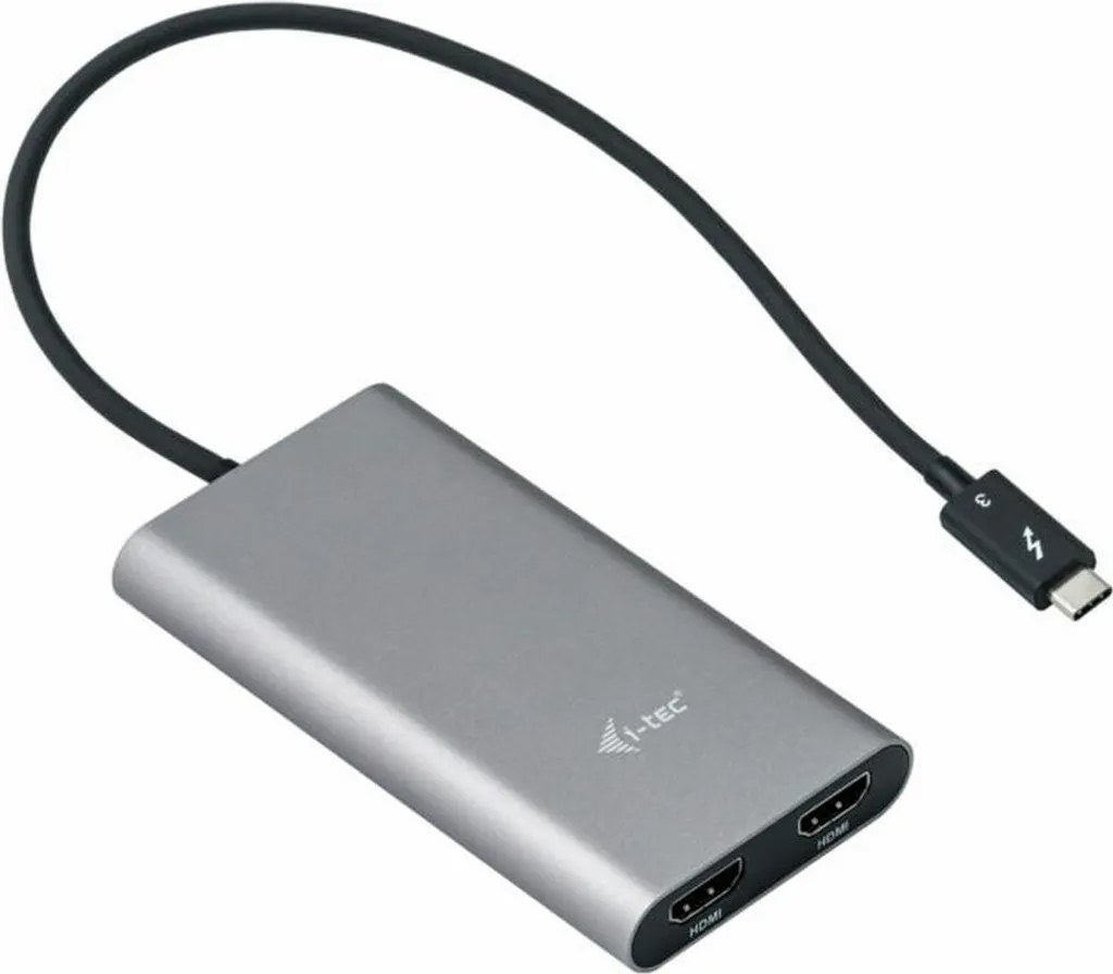 i-tec Thunderbolt 3 Dual HDMI Adapter - Adaptateur Vidéo Double 4K 60Hz