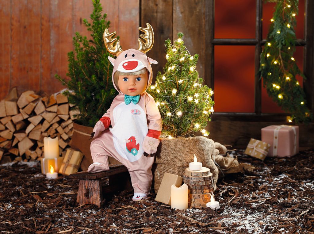 ZAPF CREATION Baby born Rentier Kuschelanzug 0 0 STK Produktbild 8