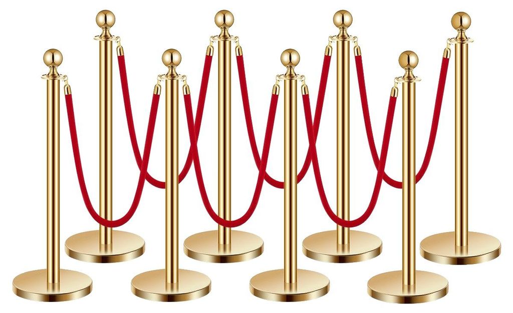 VEVOR Colonnes de barrage (8 pièces) (longueur 1,5 m), Image du produit 