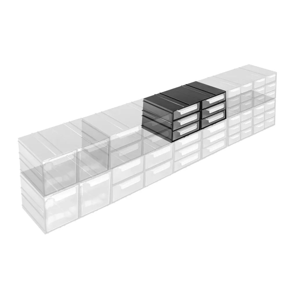 Armoire modulaire 92 cm : solution gain de place extensible et organisée - 5