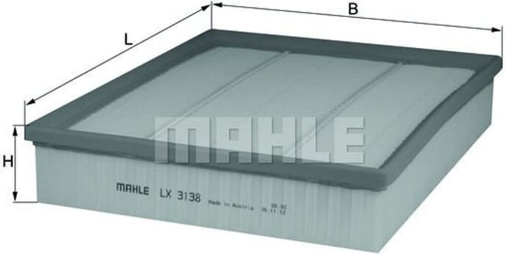 Luftfilter KNECHT LX 3138 Produktbild 