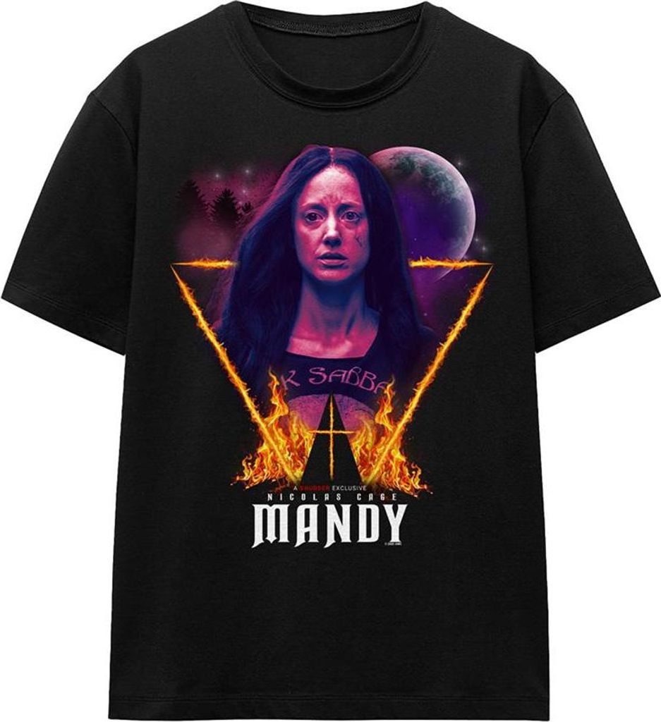 Mandy - T-Shirt für Damen TV31948 (L) (Schwarz)