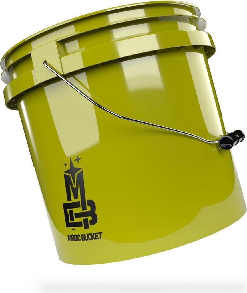 Magic Bucket Auto Wascheimer 3,5 US GAL in khaki ca. 13L