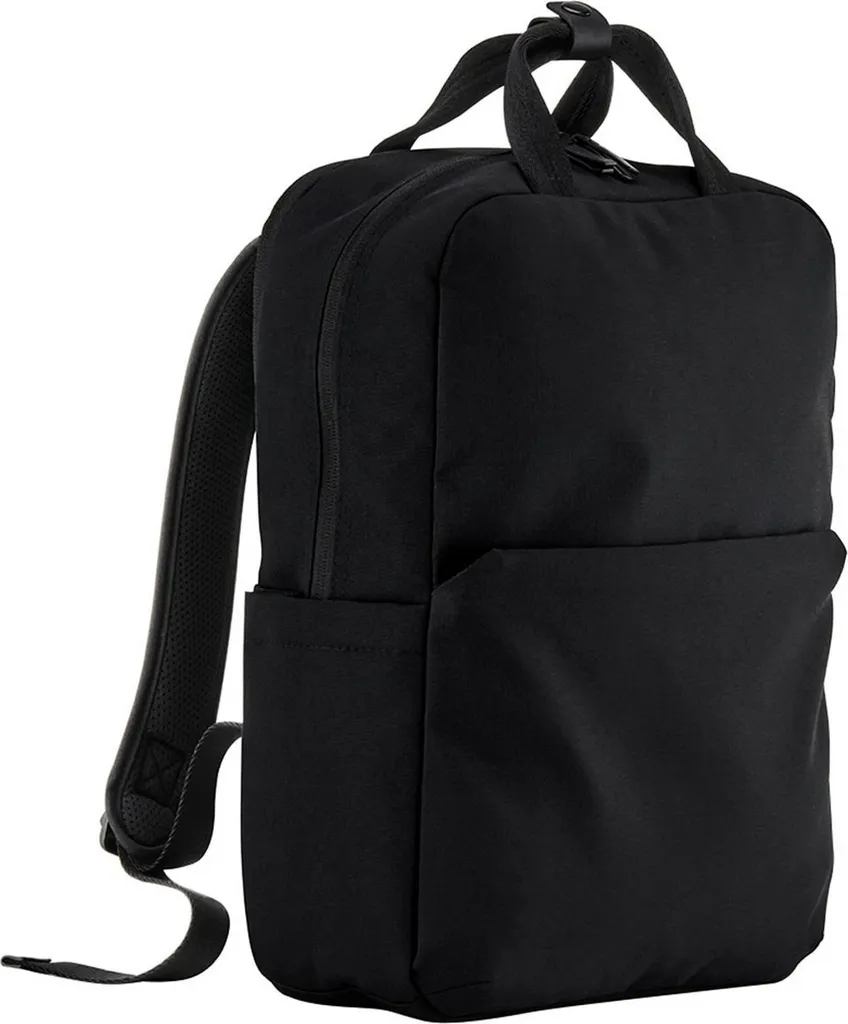 Sac à dos pour trajet travail Stockholm PC6952 portable noir élégant