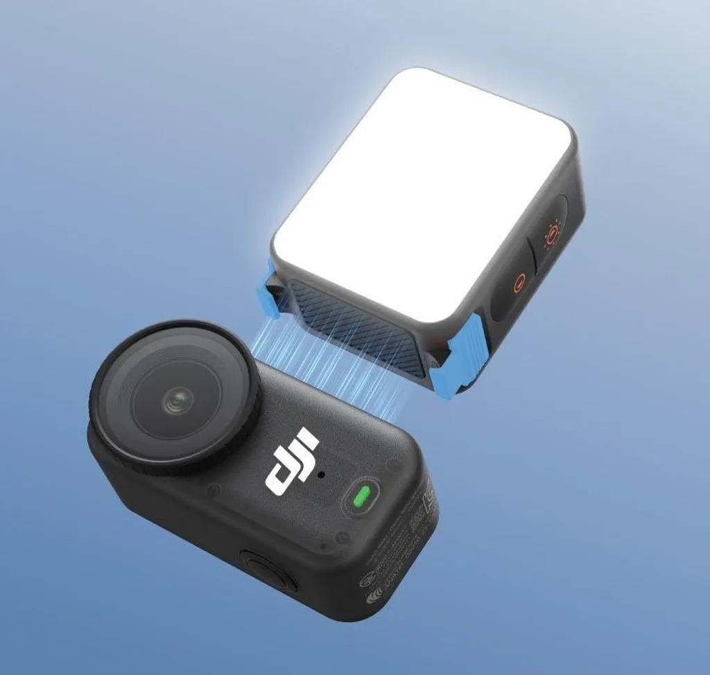 Éclairage Vlogging pour DJI Osmo Action 6 avec USB-C et LED Variables - 6