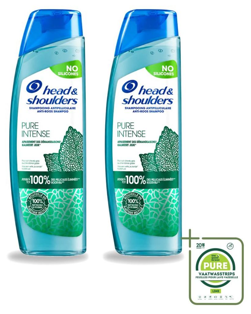 2 balenia šampónu Head & Shoulders Pure Intense proti Obrázok produktu 