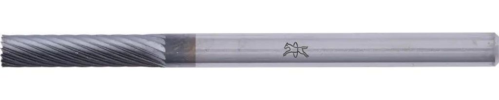 PFERD TOOLS Hartmetall Hochleistungsfrässtift Zylinder ZYAS stirnverzahnt Ø 03x13mm Schaft-Ø 3mm Z5 HICOAT beschichtet universal fein