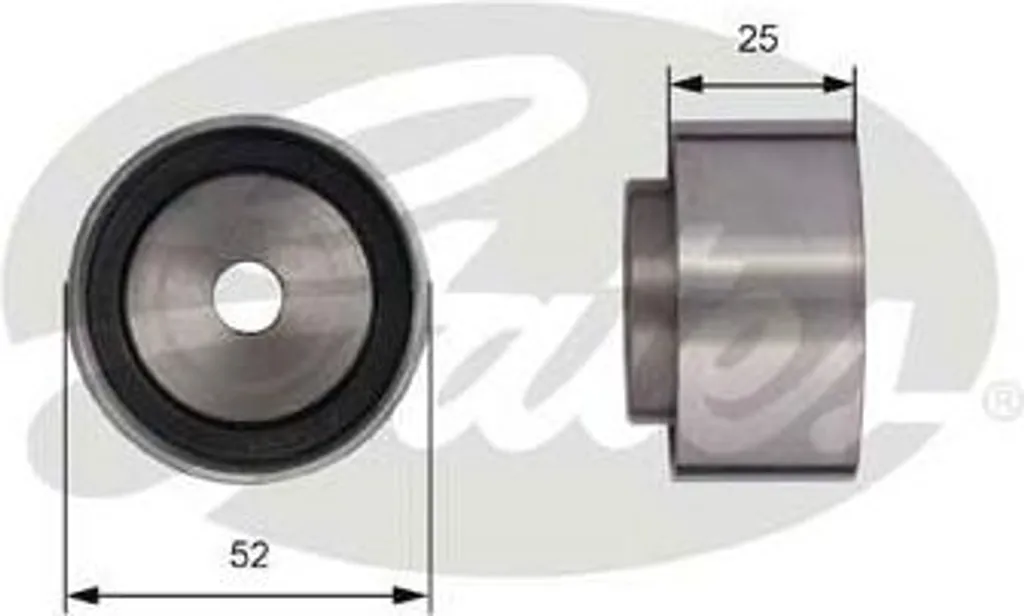 Rouleau de Renvoi GATES T42005 Haute Résistance pour Kia Rio et Sephia