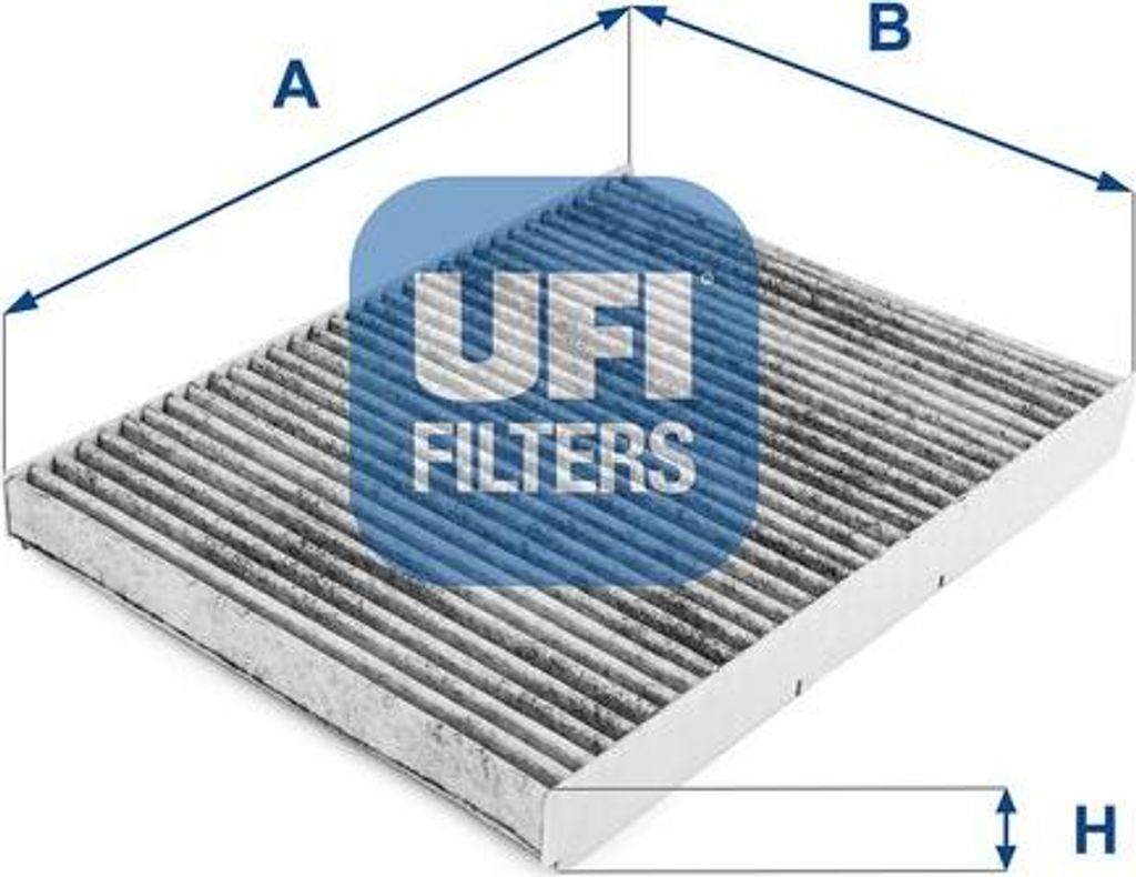 UFI 54.109.00 Innenraumluftfilter OE JZW819653 kompatibel mit A3 8L, TT, Toledo, Octavia, Bora, Golf IV, Lupo, New Beetle, Polo 6N, Polo 6V
