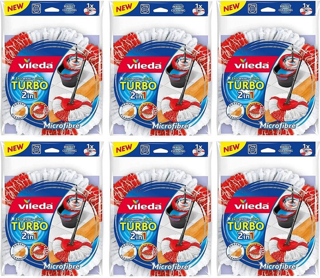Nakładka na mopa Vileda Easy Wring & Clean Turbo 2 w 1 Zdjęcie produktu 25