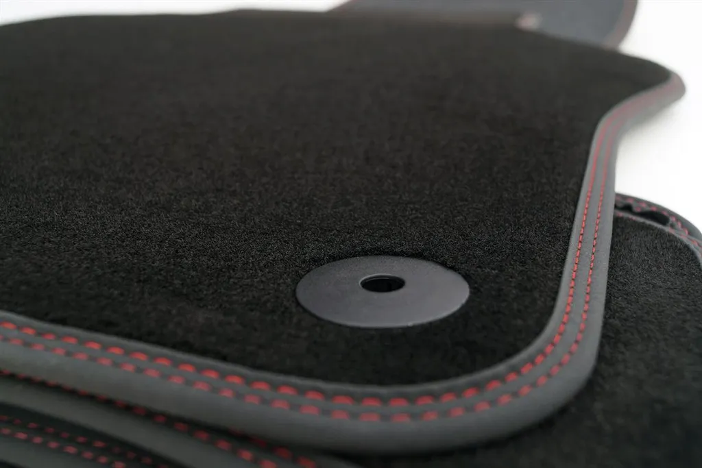 Upgrade Interni VW Golf 5 6 GTI | Tappetini Velours Moquette Nera