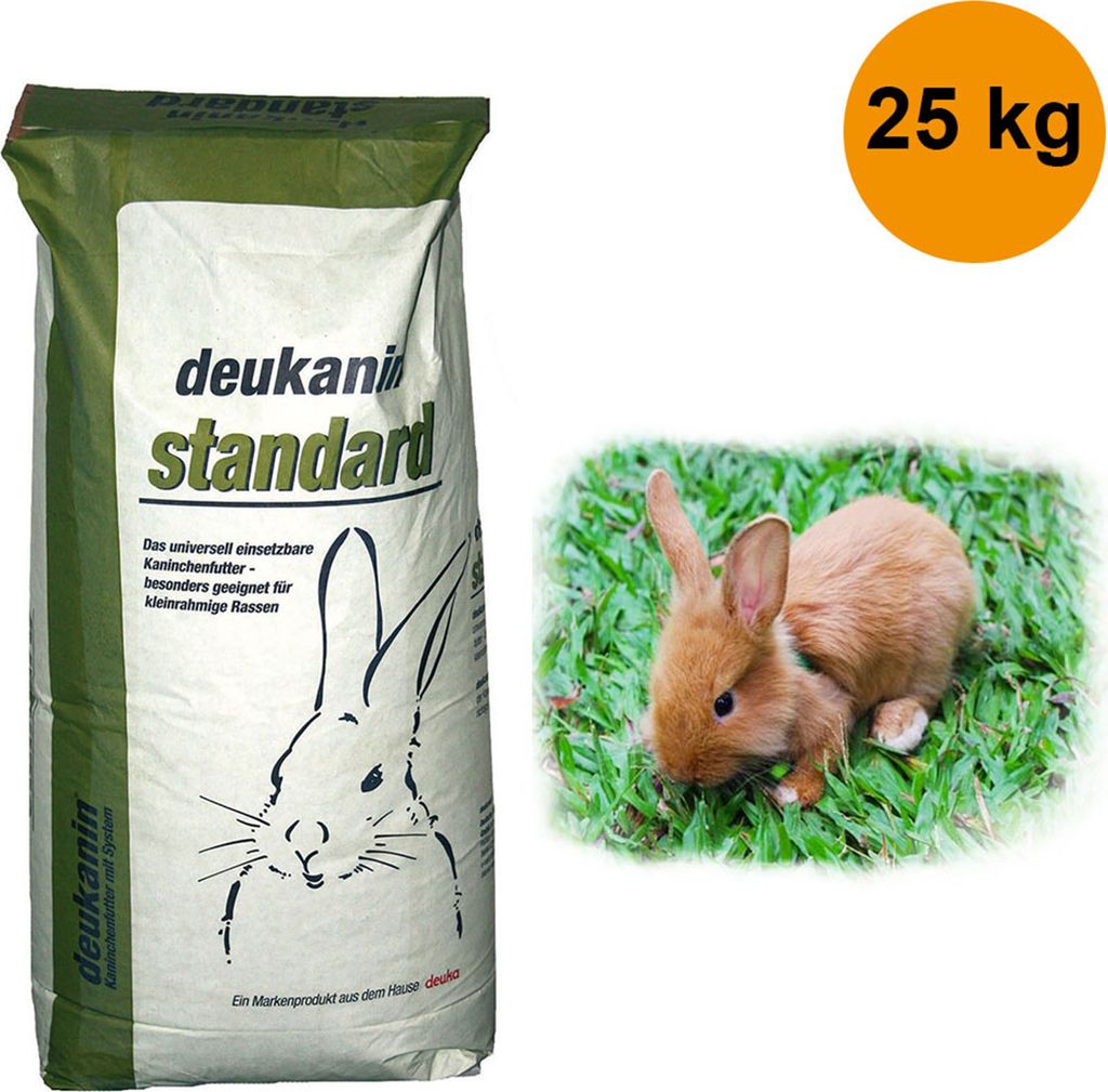 25 kg Deukanin Standard Kaninchenfutter Produktbild 