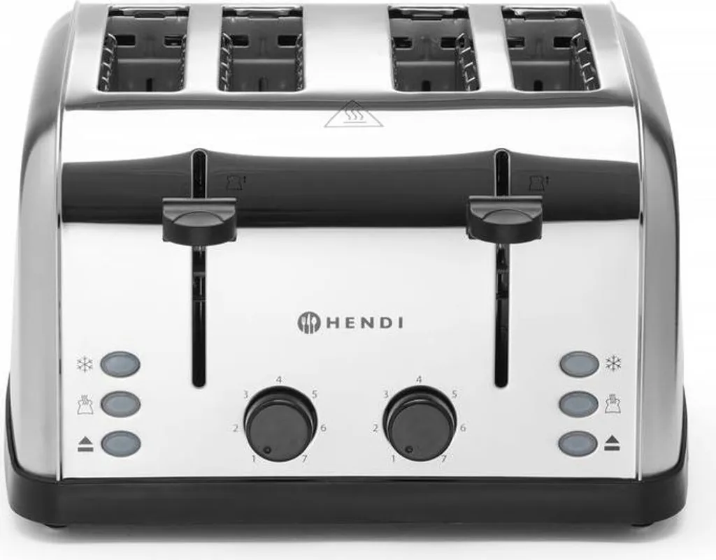 HENDI Tostapane 4 Scomparti 1500W | Attrezzatura Cucina Professionale