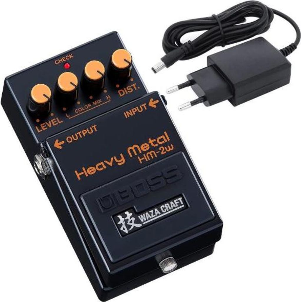 Pedał Boss HM-2W Heavy Metal Waza Craft z zasilaczem Zdjęcie produktu 