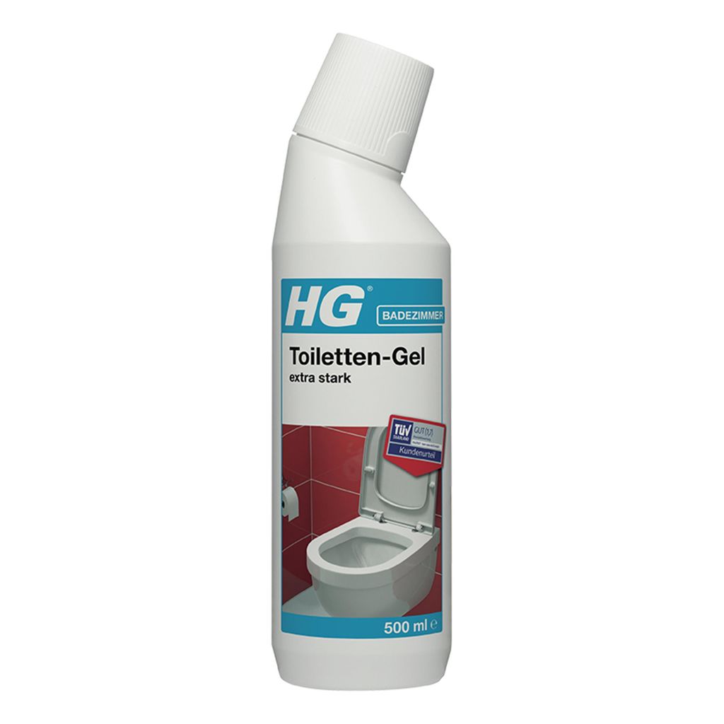 HG Toiletten-Gel extra stark 0,5L (1er Pack)