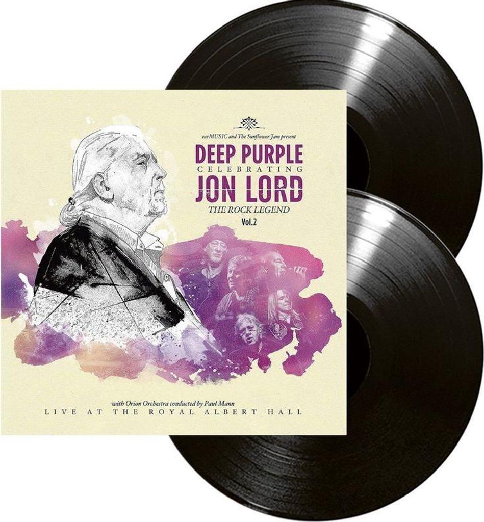 Deep Purple & Friends, Jon Lord (1941-2012): Jon Lord (1941-2012): Celebrating Jon Lord - The Rock Legend Vol.2 (180g) - jpc Schallplatten - (LP / C)