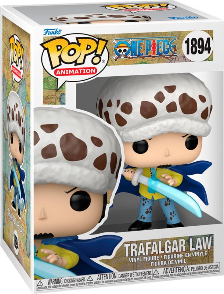 Funko Pop! Trafalgar Law - Figurka winylowa z One Piece, Immagine del prodotto 