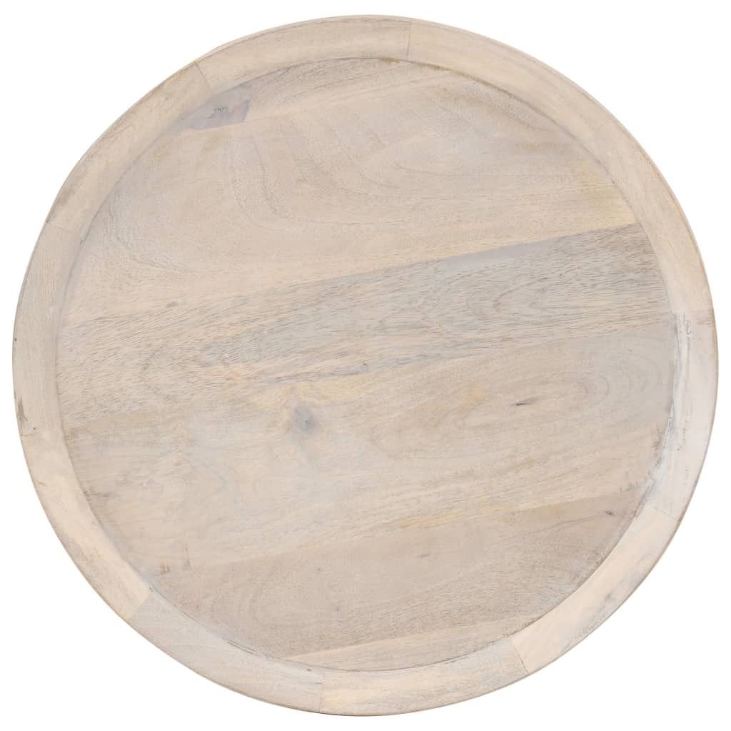Tavolino di Servizio Ø60x75 cm in Legno Massello di Mango Immagine del prodotto 