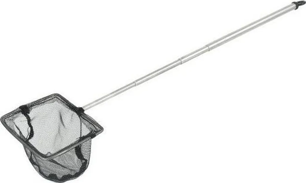 SunSun Épuisette Télescopique pour Aquarium 20x18cm, Manche 50-90cm