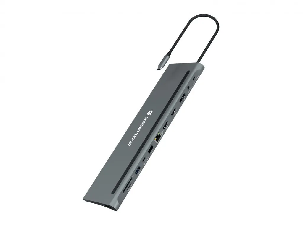 Hub USB-C 5 en 1 avec Sortie Vidéo 4K Ethernet et Recharge Rapide PD 100W