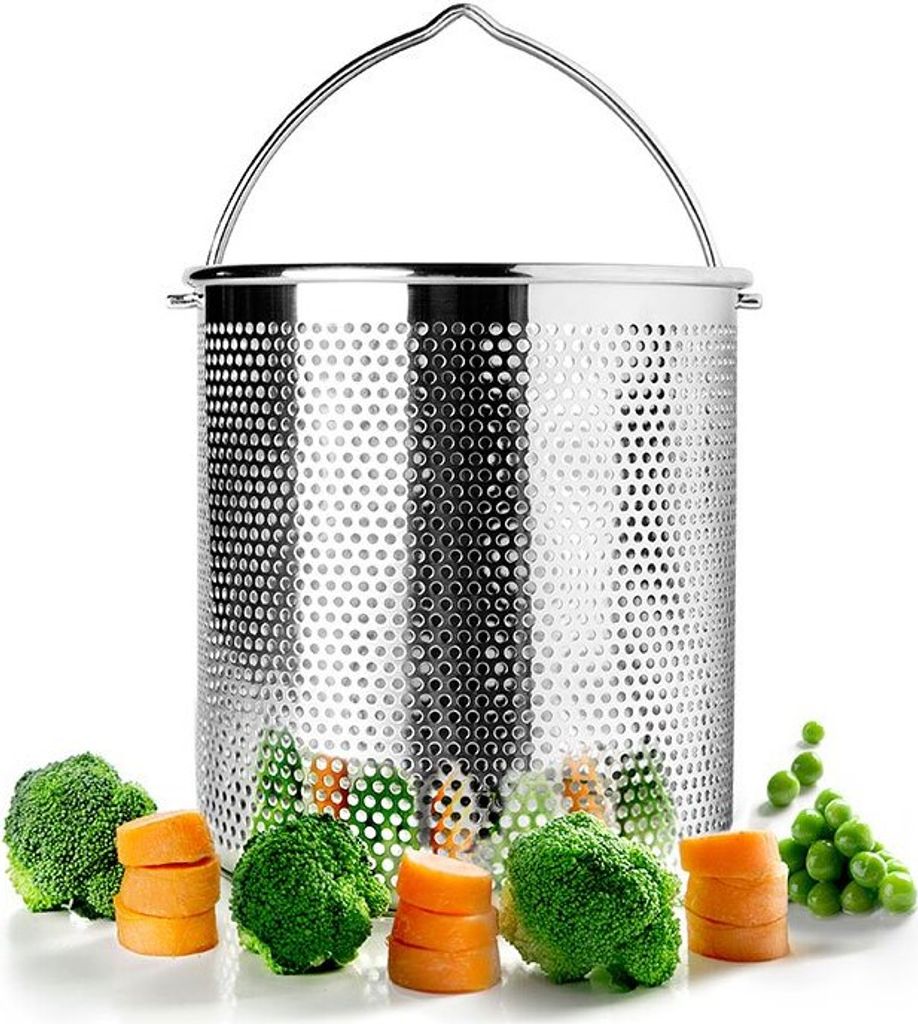 Ibili Panier Pour Pot Avec Poignée 16x16 Cm Argent Argent Image du produit 