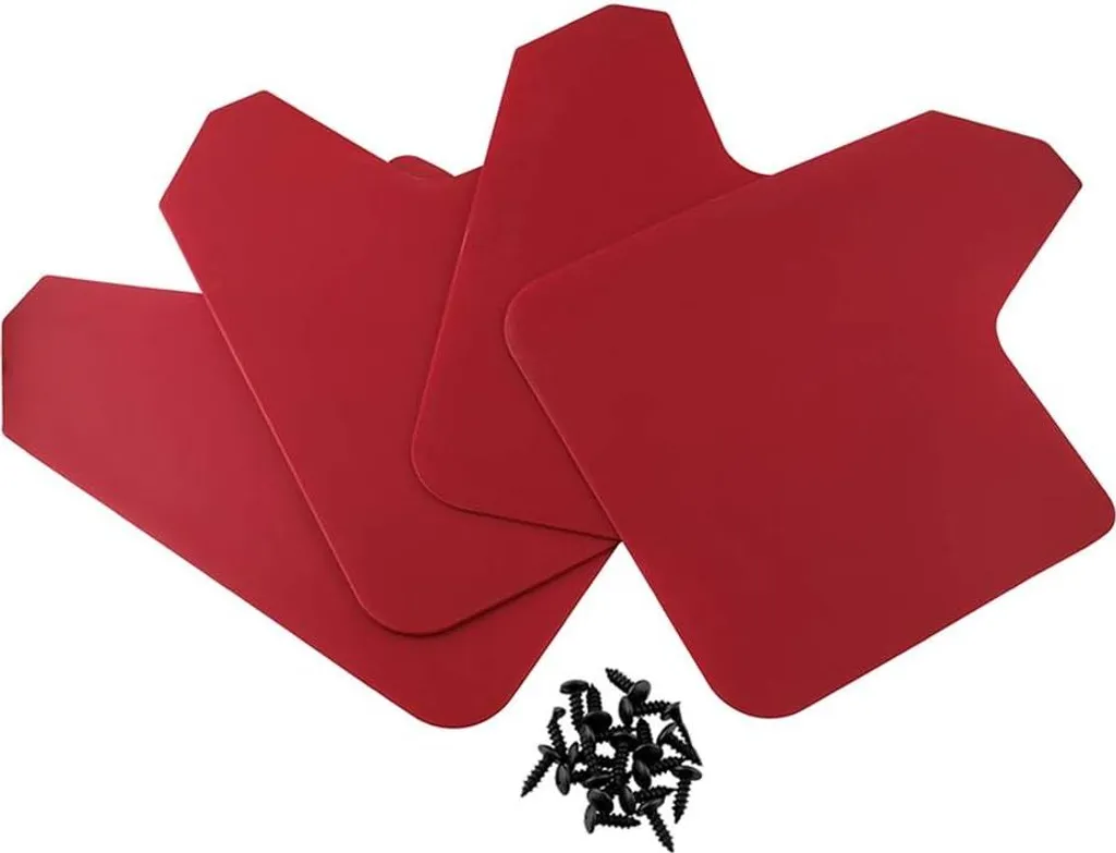 Bavette Pare-boue Universelle 40x30cm pour Auto avec Vis Montage MF12