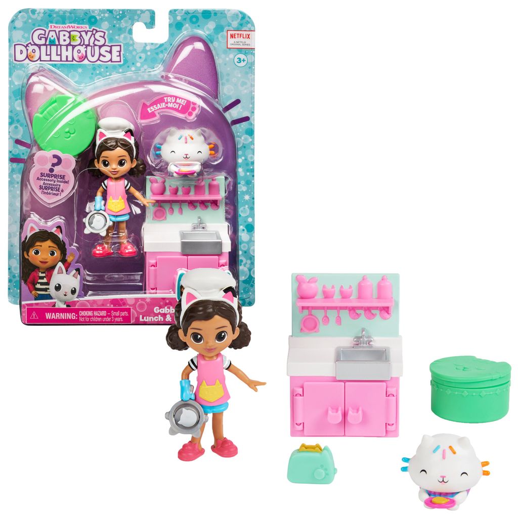 Gabby's Dollhouse DREAMWORKS - Cat-tivity Set, Lunch and Produktbild 